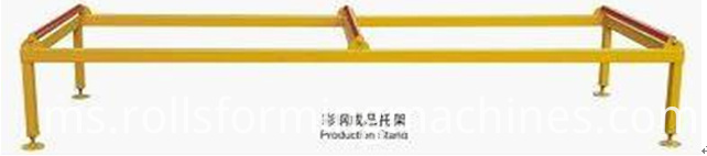 metal roofing sheet roll forming machine receiving table roof sheet roll forming machine